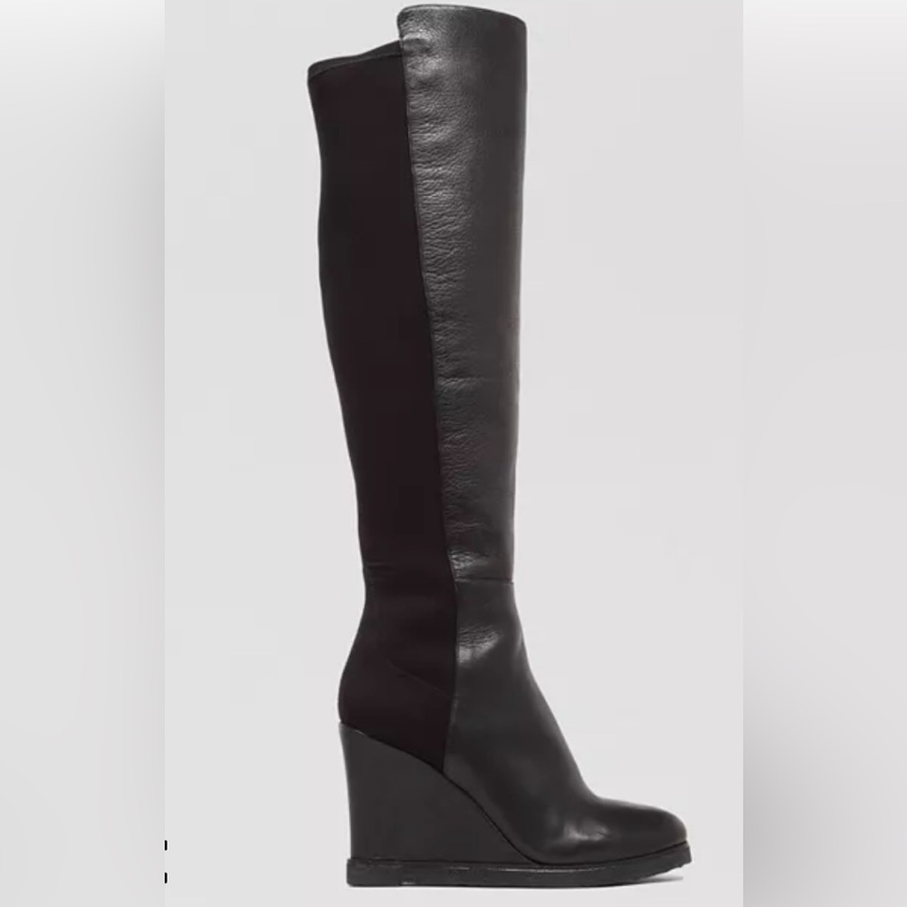 VC Kaelen Tall Platform wedge boot sz 7 EUC